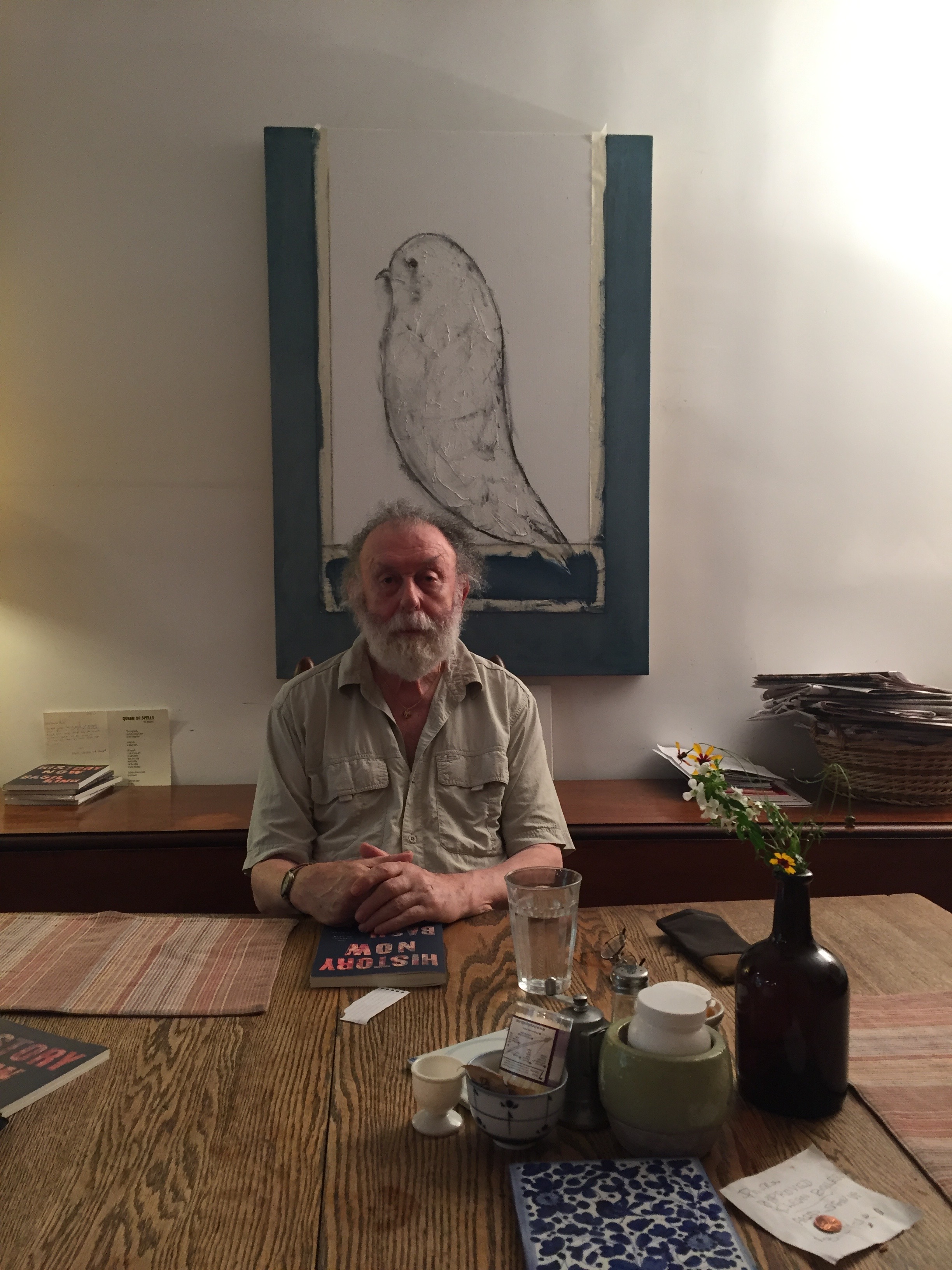 Basil King reads from History Now Don YortyDon Yorty